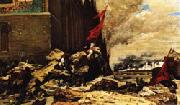 Georges Clairin The Burning of the Tuileries oil painting picture wholesale